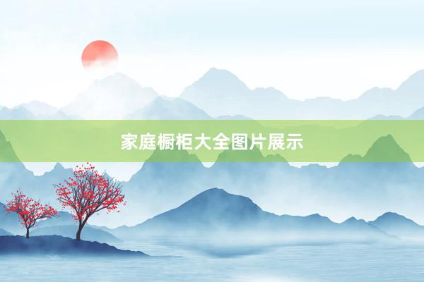 家庭橱柜大全图片展示
